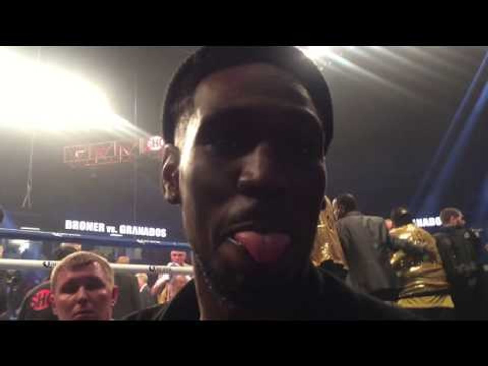 Robert Easter jr reaction to Broner win - esnews