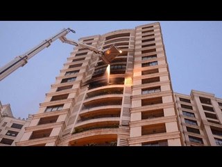 Mumbai: Fire Breaks out in a high rise in Malad