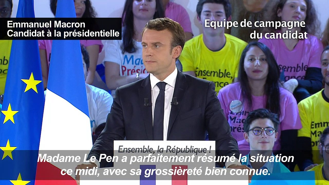Macron: "Face à l'obscénité, nous allons refonder"