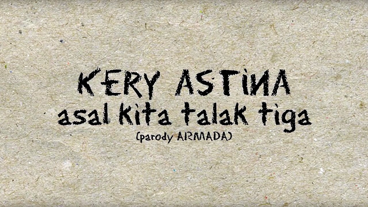 Parody Armada - Asal Kau Bahagia