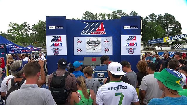Superbike Race 2 Road Atlanta Interviews and Highlights