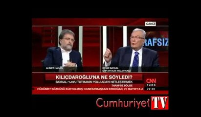 Ahmet Hakan, Deniz Baykal'a sordu: Kılıçdaroğlu aday olmazsa siz aday mısınız?