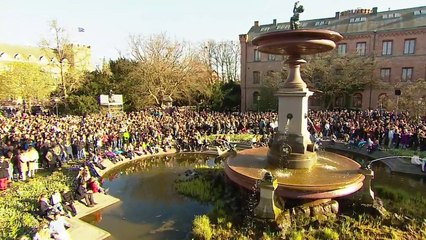 Lunds studentsångare sjunger in våren 2017