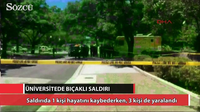 Teksas Üniversitesi’ndeki bıçaklı saldırı! 1 ölü