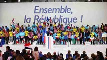 Macron y Le Pen se centran en los ataques mutuos en mítines multitudinarios