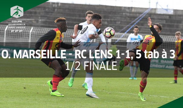 Coupe Gambardella 2017, demi-finale : Marseille-Lens (1-1, 5 tab à 3), le résumé