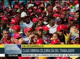 Encabeza Nicolás Maduro en Venezuela actos por el Día del Trabajador