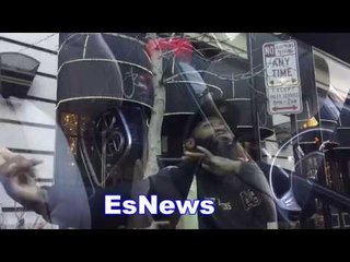 Adrien Broner Dancing In His Mayback With Boxing Stars Pettis & Jarmon EsNews Boxing