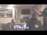 Adrien Broner At Home Looking Fresh For The Granados Fight Night Before Fight EsNews Boxing