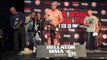 Bellator 170lbs face off weigh in - esnews bellator mma UFC boxing
