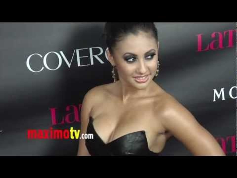 Francia Raisa at "Latinos In Hollywood" by Latina Magazine ARRIVALS