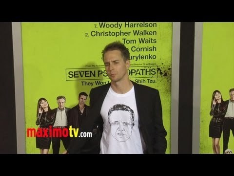 Sam Rockwell Seven Psychopaths Premiere ARRIVALS