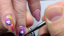 Lets apply SPRING TULIPS With NEW 3D Gel Technique. Nail Design & Gel Nails Refill Tutorial