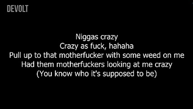 Wiz Khalifa Ft. SahBabii & Loso Loaded - Pull Up With A Zip (Lyrics on sreen)