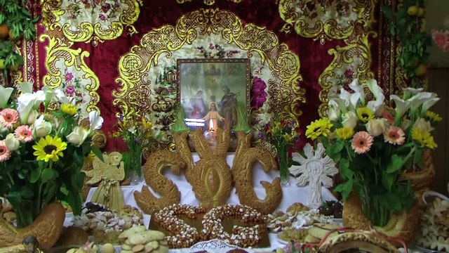 1° MAGGIO 2017 LE CENE DI S. GIUSEPPE A S. CROCE CAMERINA