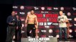 Bellator 145lbs face off weigh in - esnews boxing bellator ufc mma