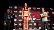 Bellator women's face off weigh in - esnews boxing mma UFC bellator