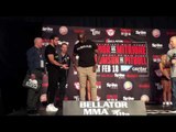 Heavyweight Bellator face off weigh in - esnews boxing mma ufc bellator