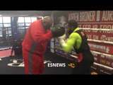 Adrien Broner Beast Mode Last Workout Before Fight - esnews boxing