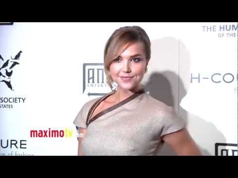 Arielle Kebbel at H-Couture 2012: The Future of Fashion - Arrivals