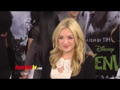 Peyton List FRANKENWEENIE Los Angeles Premiere ARRIVALS
