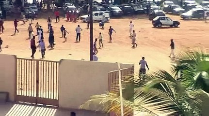 Hoolyganisme au Stade Caroline Faye de Mbour