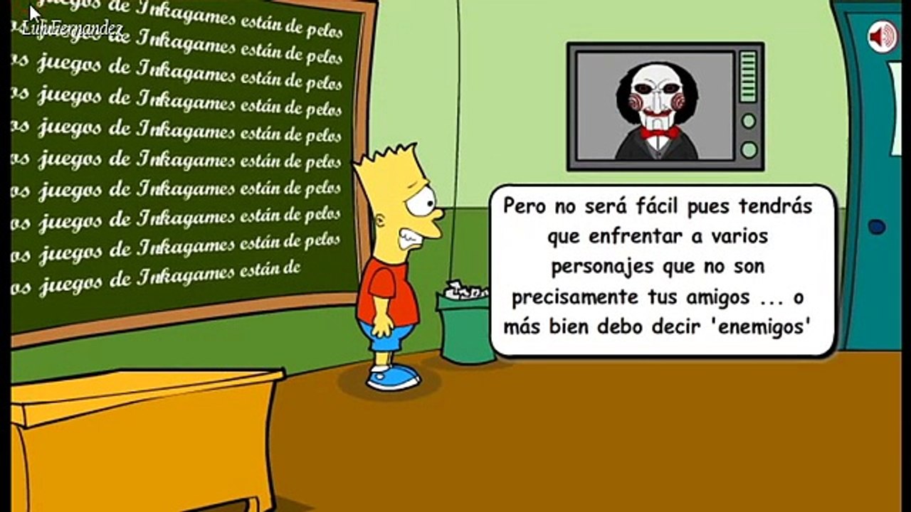 Bart Simpson Saw Game