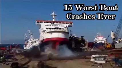 15 Worst Boat Crashes Ever