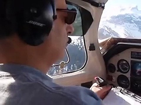 Landing Courchevel Airport Mooney M20J