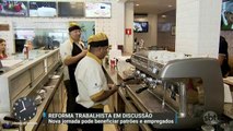 Reforma trabalhista: Nova jornada pode beneficiar patrões e empregados