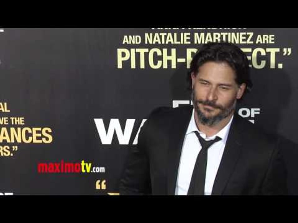 Joe Manganiello "End of Watch" Premiere Red Carpet ARRIVALS