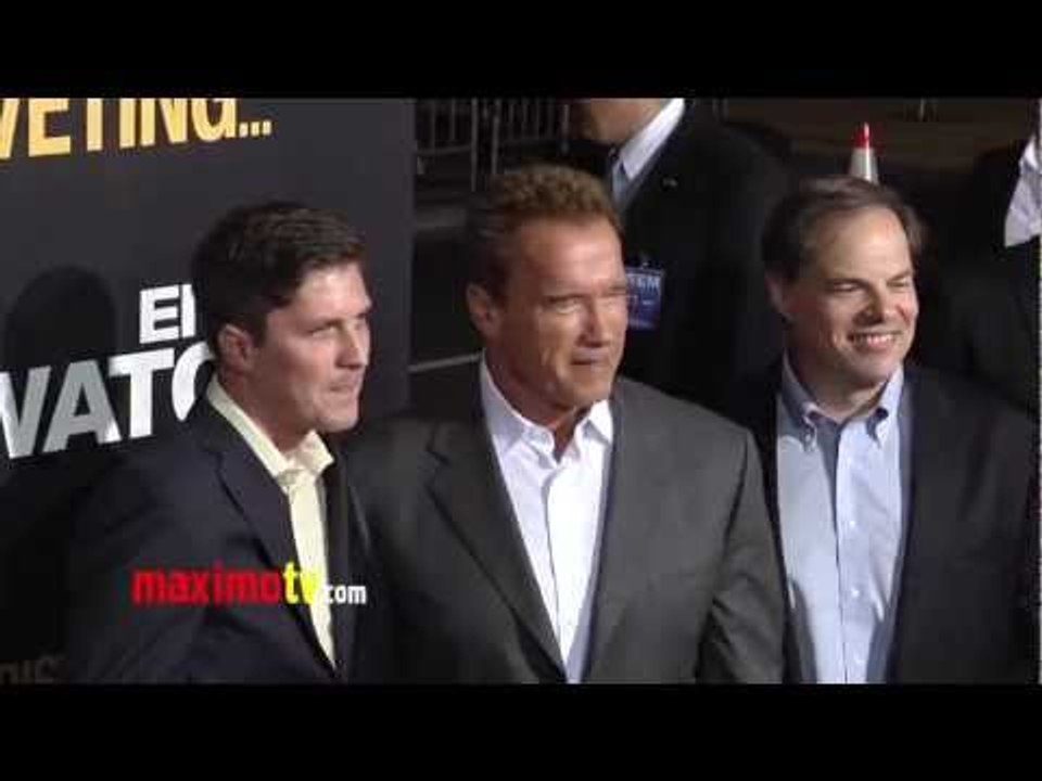 Arnold Schwarzenegger "End of Watch" Premiere Red Carpet ARRIVALS