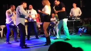 Florin Salam si dansatoarea Denisa Despa Dans criminal Tranquila