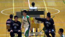 市立船橋vs福岡第一(4Q)高校バスケ 2014 KAZUCUP