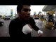 Josh Rivera of tiger smalls gym talks to EsNews Boxing