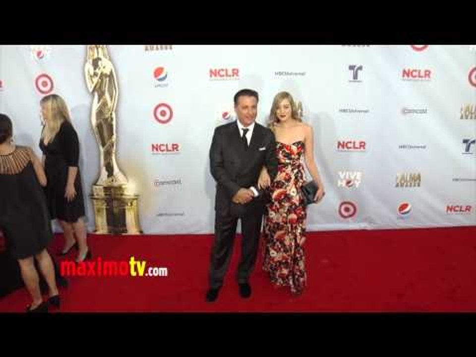 Andy Garcia and Daniella Garcia ALMA Awards 2012 Arrivals