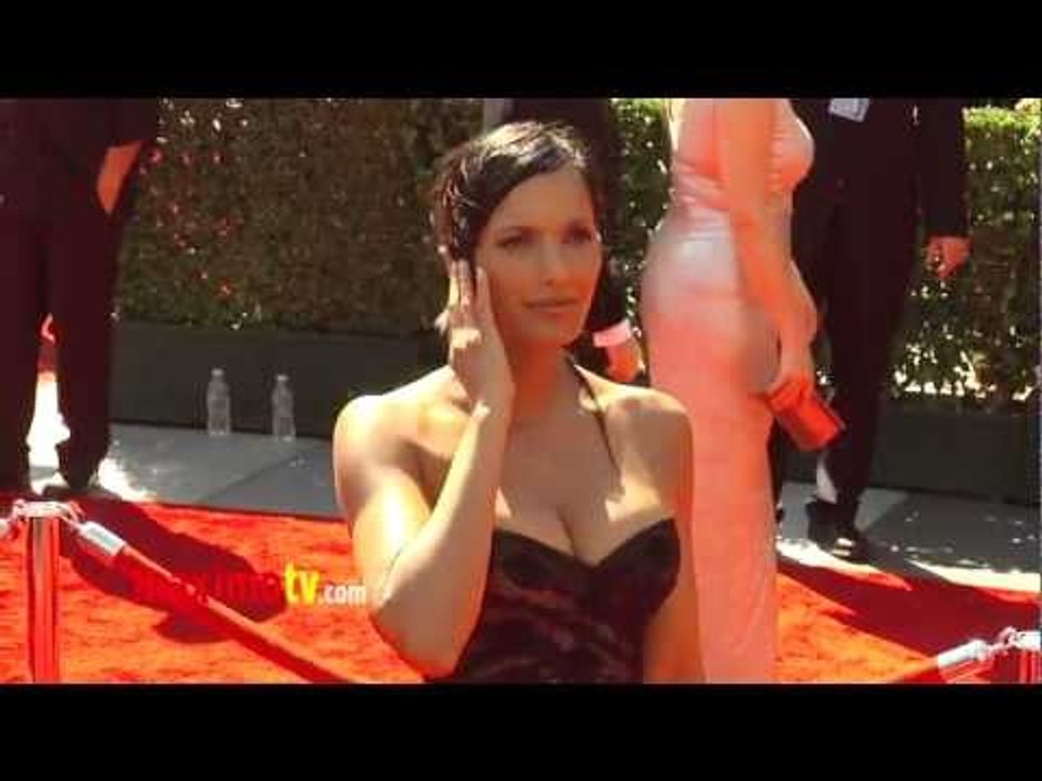 Padma Lakshmi Primetime Creative Arts EMMY Awards 2012 Arrivals