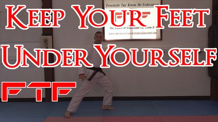 How To Keep Your Feet Under Yourself and not Have "Zombie Legs"