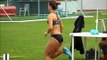 Youth Girls Long Jump Highlights Slow Motion