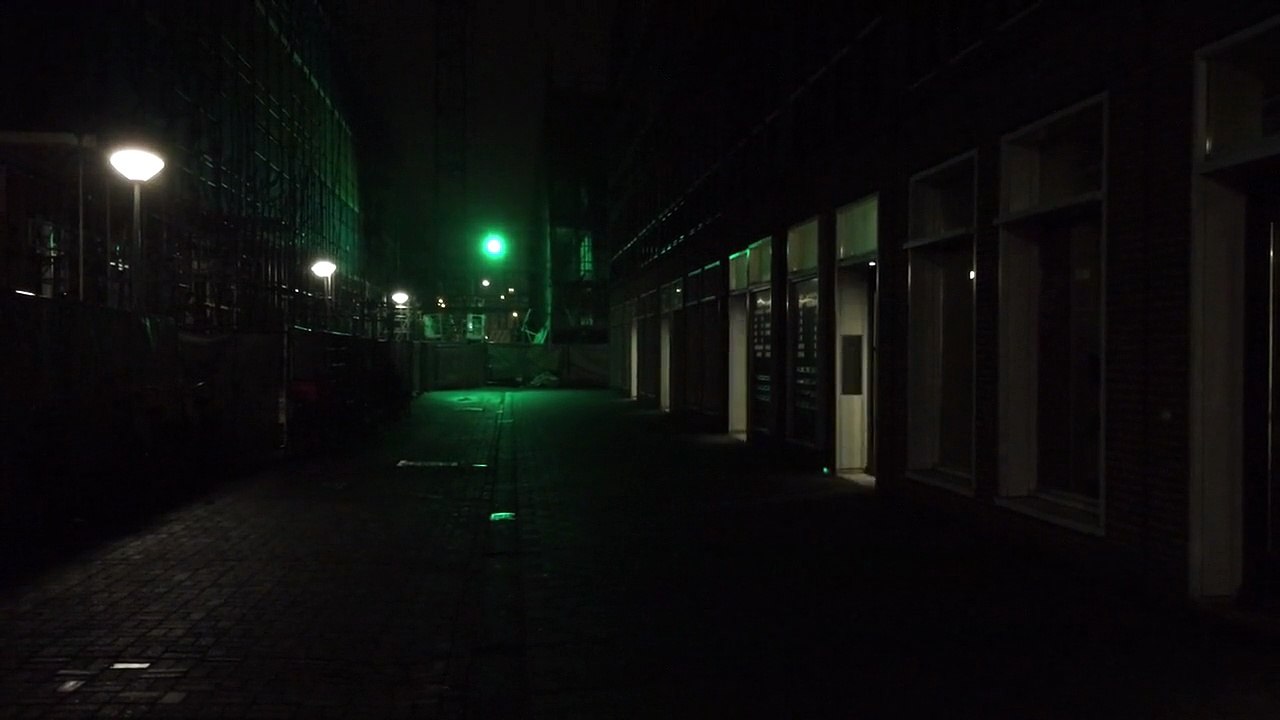 Flashing lights of rooms in night-Full HD released by NCV