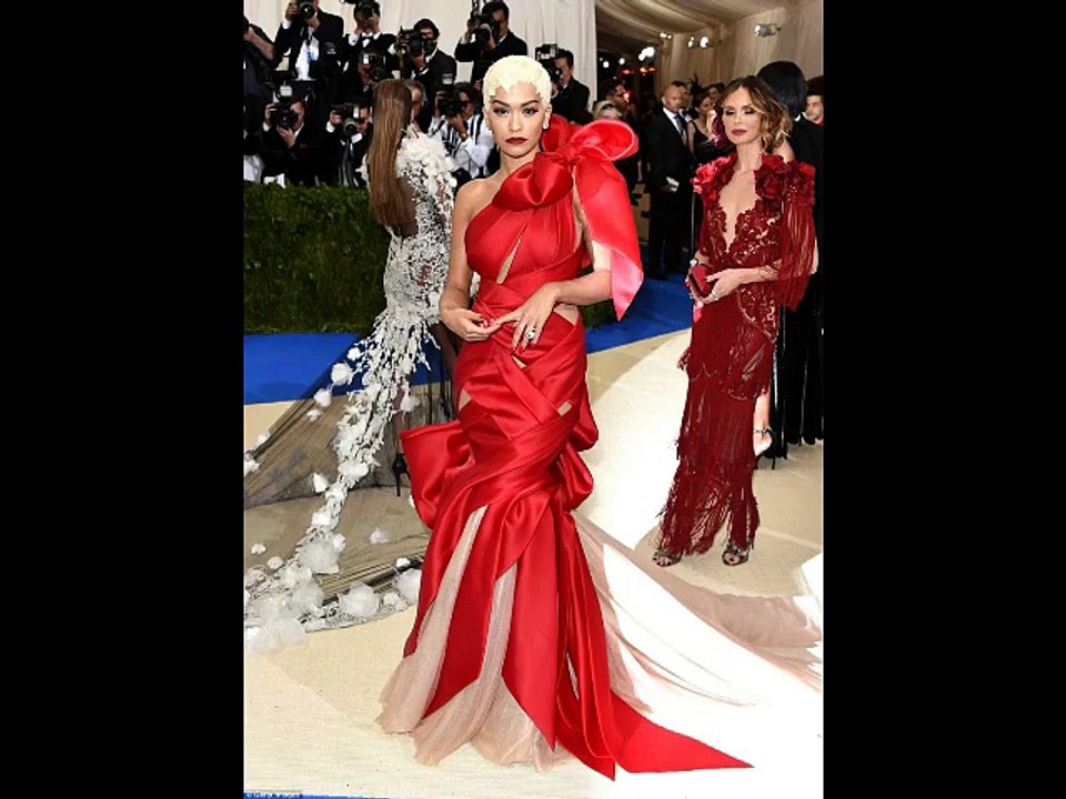 Met Gala 2017 Rita Ora and Lily Collins lead glamour #MetGala