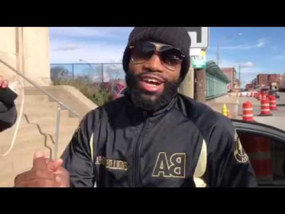 Adrien Broner fight week coverage exclusive