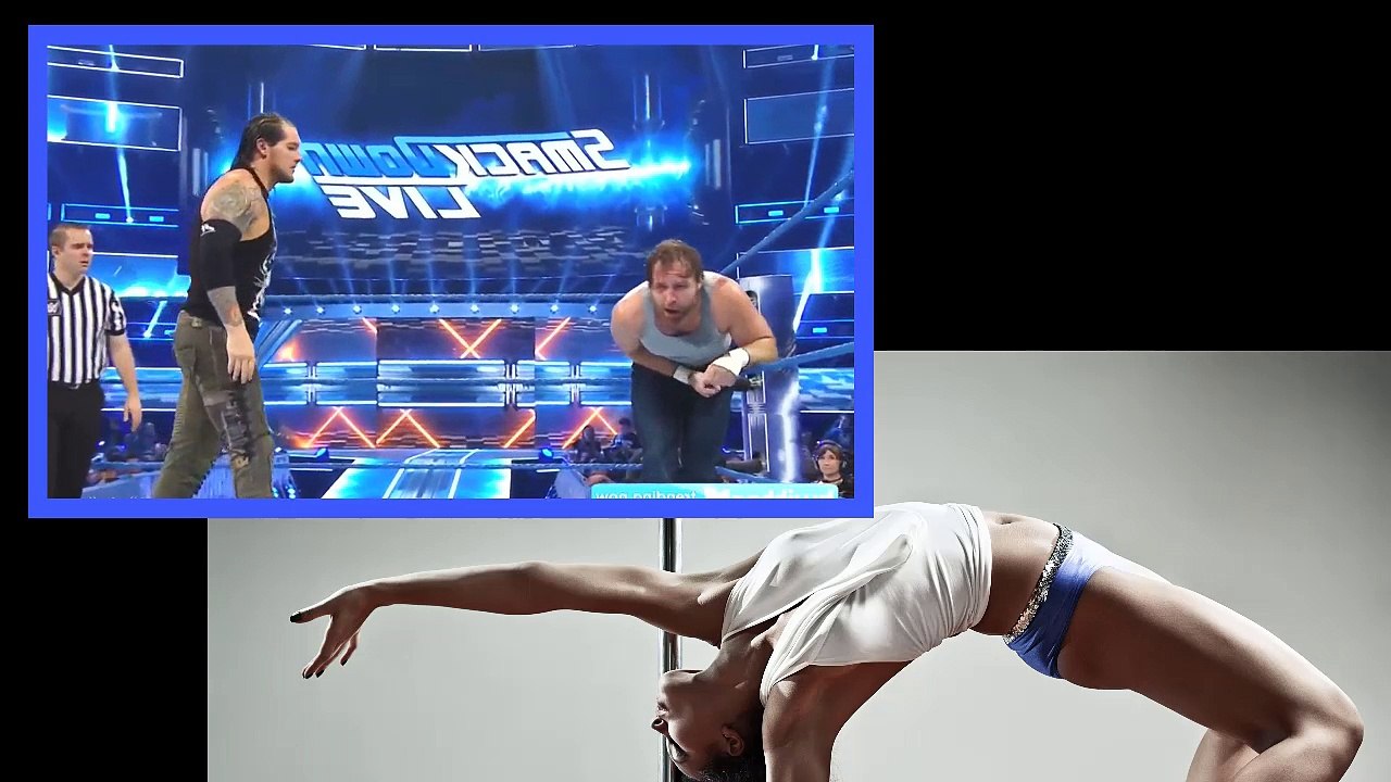 Dean Ambrose vs. Baron Corbin Street Fight SmackDown LIVE, April 4, 2017 I Wwe Smackdown 4-4-2017 Dean Ambrose Vs BarD