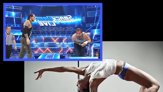 Dean Ambrose vs. Baron Corbin Street Fight SmackDown LIVE, April 4, 2017 I Wwe Smackdown 4-4-2017 Dean Ambrose Vs BarD