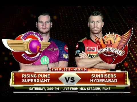 IPL 2017 Match 24 Highlights RPSvsSRH | Rising Pune Supergiant vs Sunrisers Hyderabad Cricket Highlights