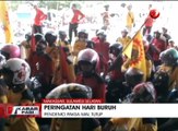Kericuhan Peringatan Hari Buruh di Makassar