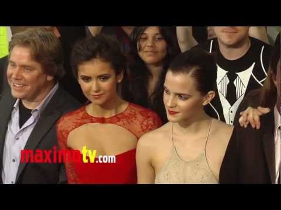 Emma Watson, Nina Dobrev "The Perks of Being a Wallflower" LA Premiere ARRIVALS