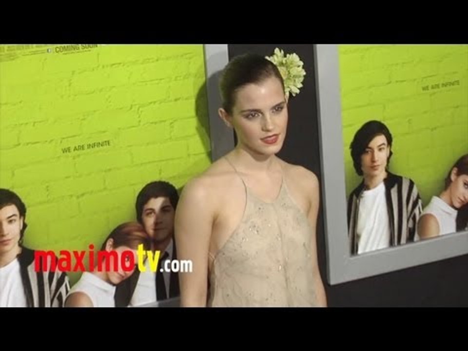 Emma Watson at "The Perks of Being a Wallflower" Premiere ARRIVALS