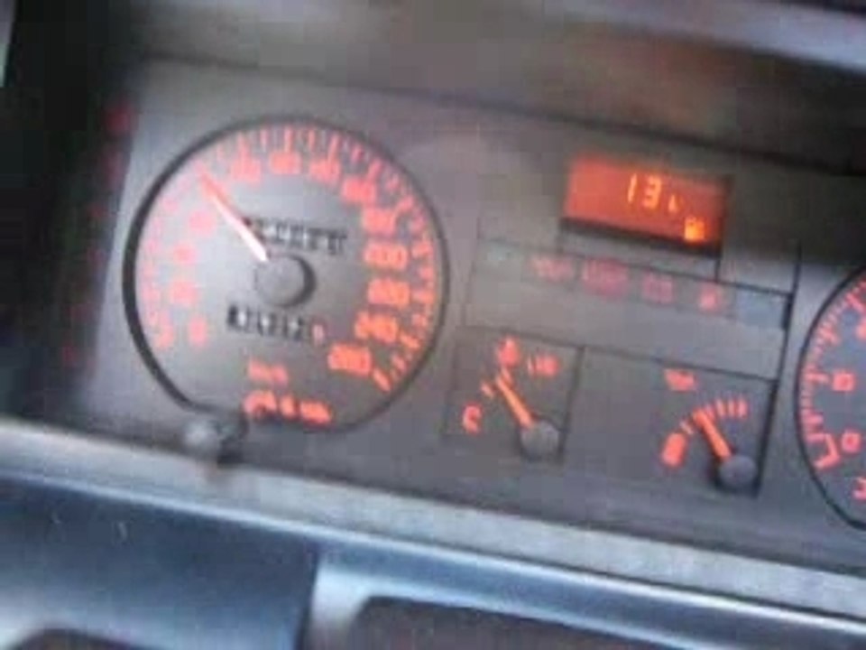 Départ arrété avec ma 21 2L Turbo