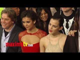 Emma Watson, Nina Dobrev, Ezra Miller, Mae Whitman at "Perks of Being a Wallflower" Premiere